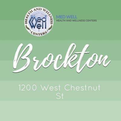 Our Brockton office is located at 1200 West Chestnut St.!