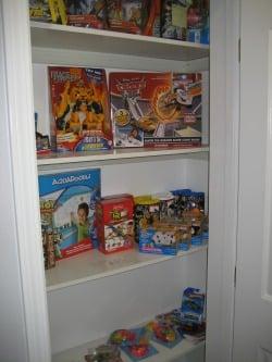 Toy closet!