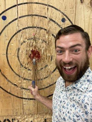 Wood-Splitters Axe Throwing