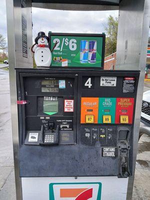 Snowman Gas Pump