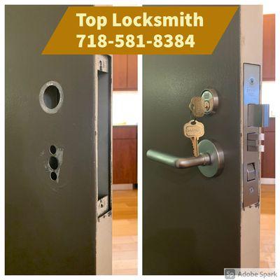 Mortise lock change