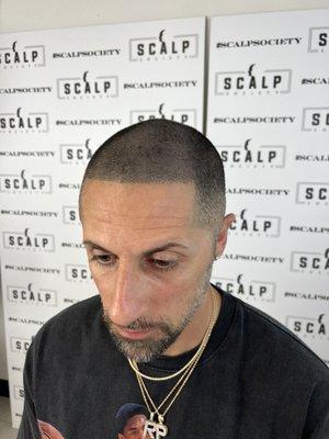 After pic taken at Scalp Society