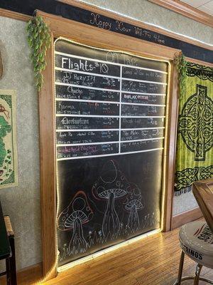 Beer On Tap board