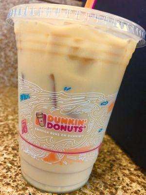 Sm. French Vanilla Iced Coffee w/ Cream and Sugar