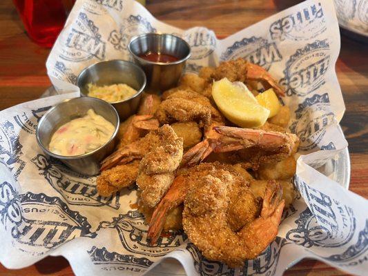 Fried shrimp basket