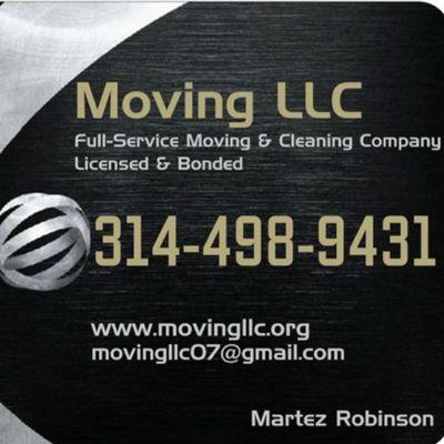 Full service moving and cleaning company.