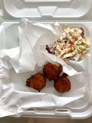 Hushpuppies and Coleslaw