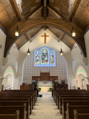 Shrine interior