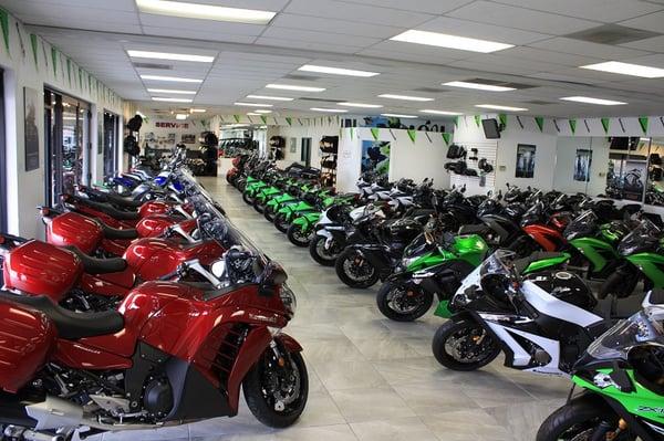 Kelly's Kawasaki Showroom