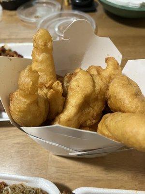 Chicken fingers