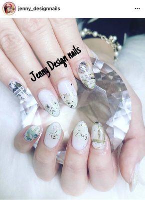 Absolutely gorgeous nails by Jenny