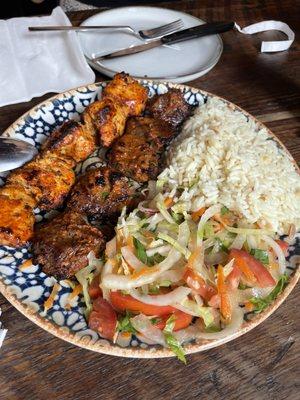 Lamb Shish & Chicken Shish