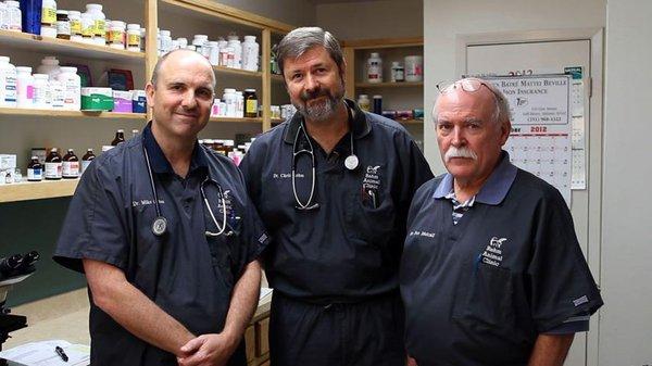 Dr. Mike Rehm, Dr. Chris Rehm, Dr Fox Metcalf