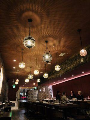 Pendant Design & Install at Don Pistos, Marina SF.