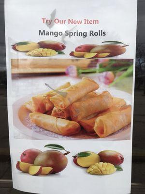 $1.25(each) - Mango Spring Roll