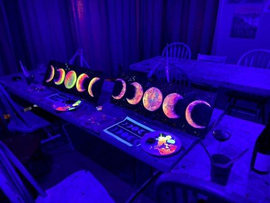 Now offering blacklight events!