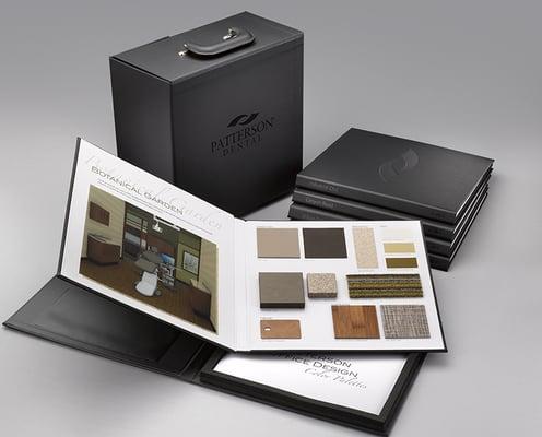 Custom sales kits.