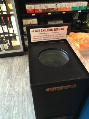 Free chilling service!