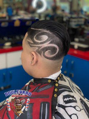 If you want Style and Elegance !!!!!  Only here in Boulevard Barber Shop, with the best barbers in Las Vegas.702-384-1453.