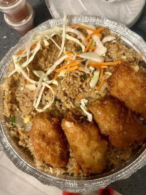 Chicken Wings Fried Rice