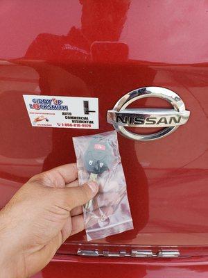 Nissan remote head key replacement for a nissan cube 2011