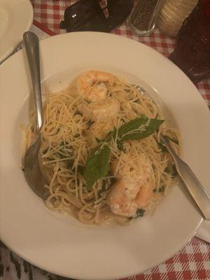 Shrimp scampi