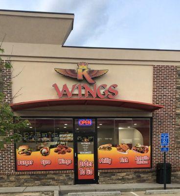 King of Wings new location at Indian Trail and Hillcrest in Lilburn. May 2020.