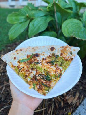 Elote pizza from Flour City Bread