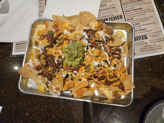 Nachos with beef