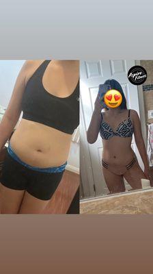 Stephanie: down 22lbs in 4 months!!