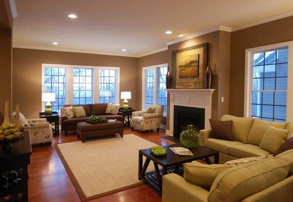 Great room (Heartland Homes model)