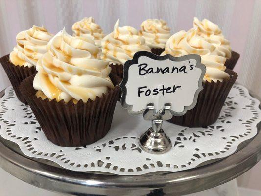 Bananas' Foster Cupcake