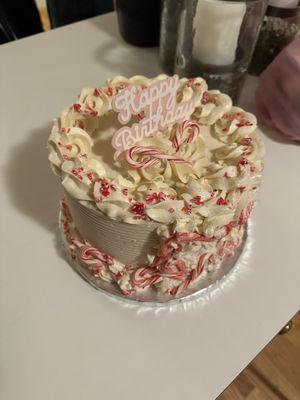 Peppermint cake