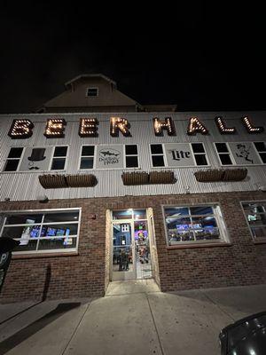 Beer Hall façade