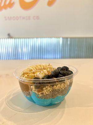 Blue Coconut Bowl