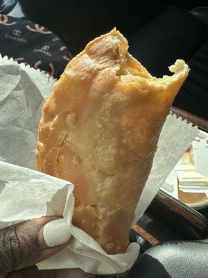 The most flavorful beef empanada I have ever eaten.