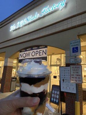 Delicious but HUGE peanut butter Sundae