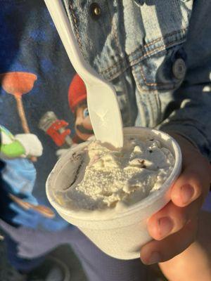 Oreo cookie Cup of Ice Cream