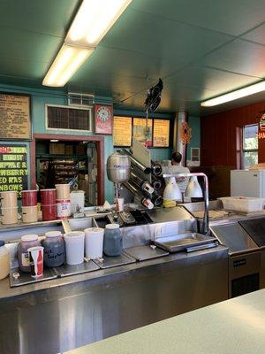 Food prep area