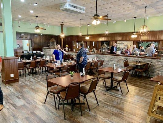 Inside dinning area