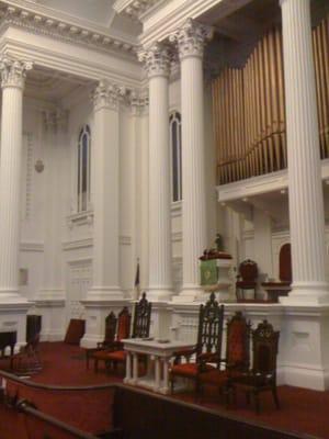 Arch Street Pres. sanctuary.