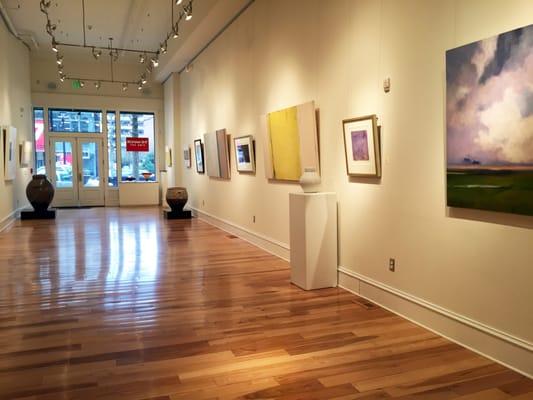 The Mahler Fine Art offers a wide range of established and emerging local and regional artists.