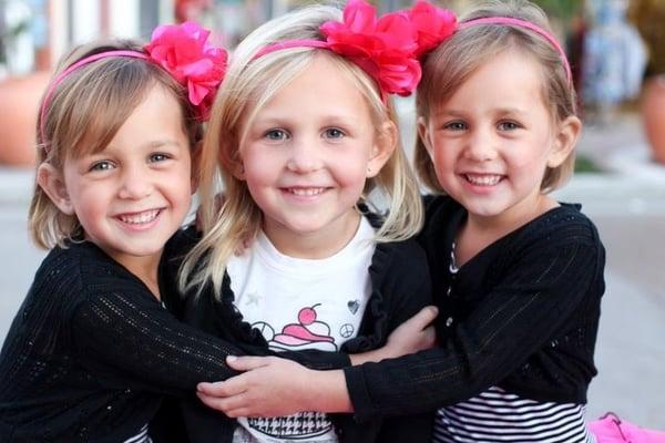 Our beautiful granddaughters Juliet, Ava and Audrey!  We are truly blessed