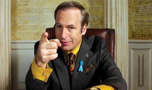 "Better call Saul" (you should be ashamed look