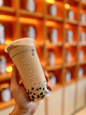 Wanpo milk tea - it's greeeeaaat