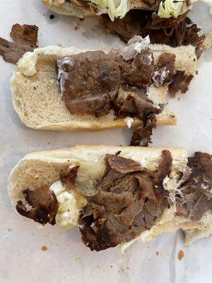 Steak and cheese sub