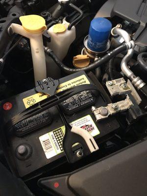 Installed in Subaru