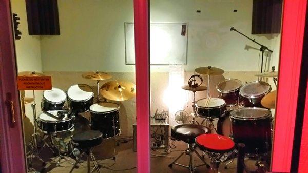 Private Drum Lesson Room