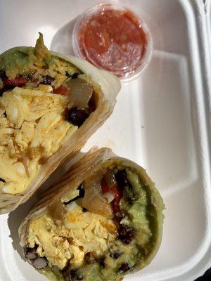 Breakfast burrito