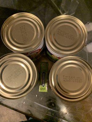 bean cans are also expired